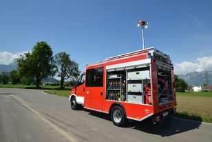 Feuerwehrfahrzeug Walser ECO Innenausbau Ausstattung Raschel Feuerschutz